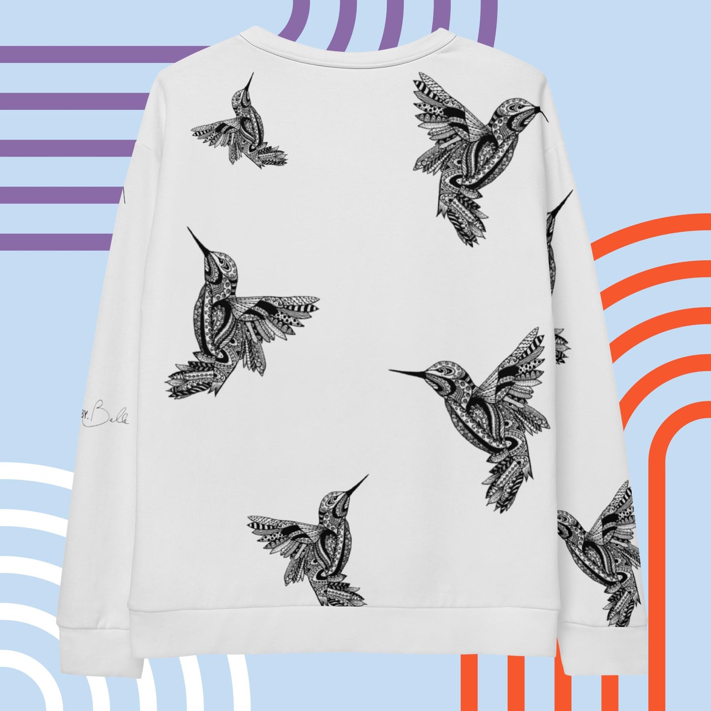 The Bird: All-over Printed Unisex Sweatshirt