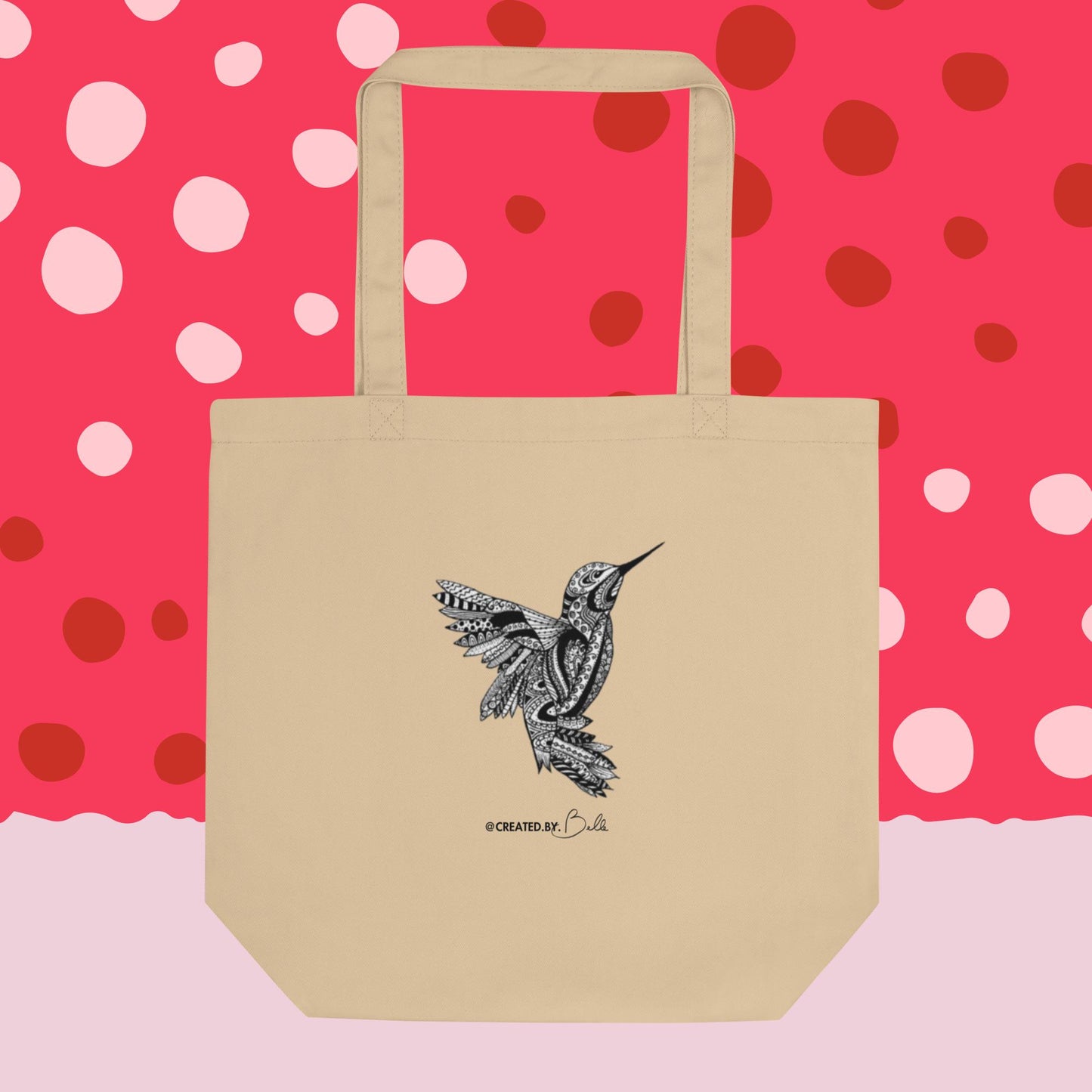 The Bird: Printed Oyster Eco Tote Bag